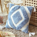 Nordic Bohemian Pillow Cover – Moroccan Style Handmade Chenille Cushion