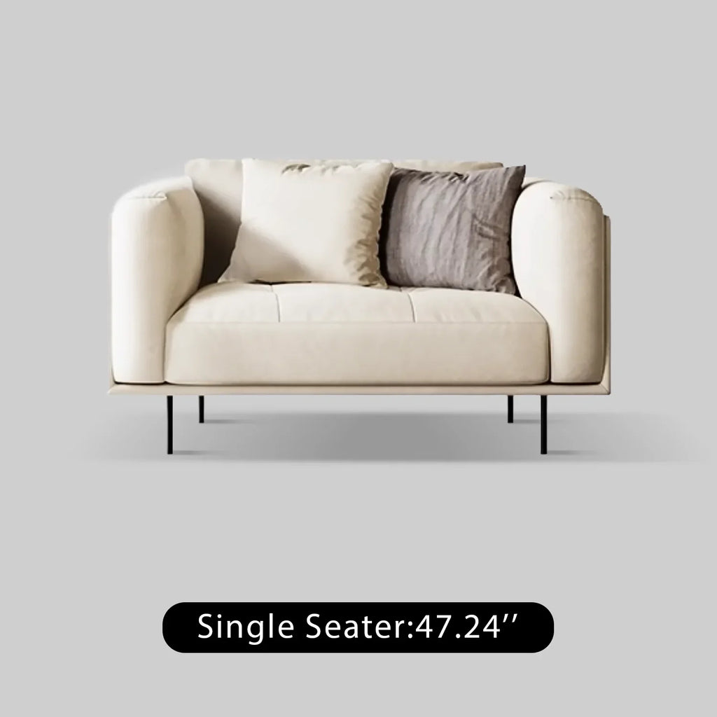 Italian Minimalist Matte Tech Fabric Sofa